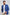 Men Slim Fit Blazer - Navy