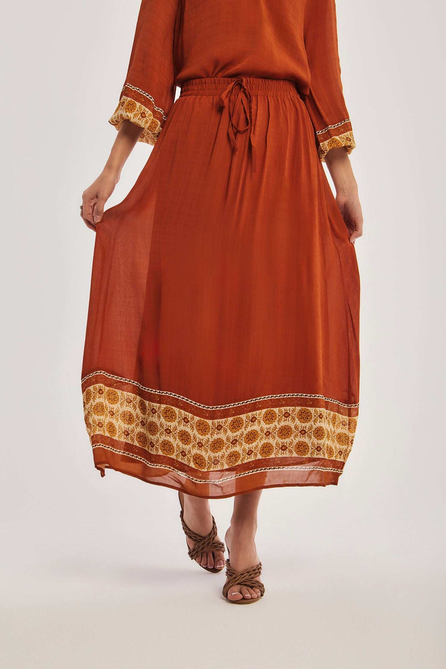 Women Regular Fit Skirt - Multicolorcolor