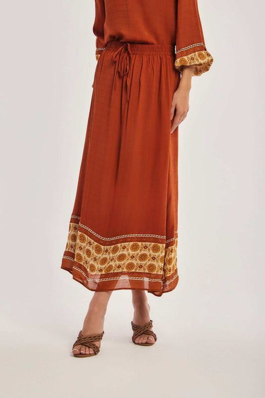 Women Regular Fit Skirt - Multicolorcolor