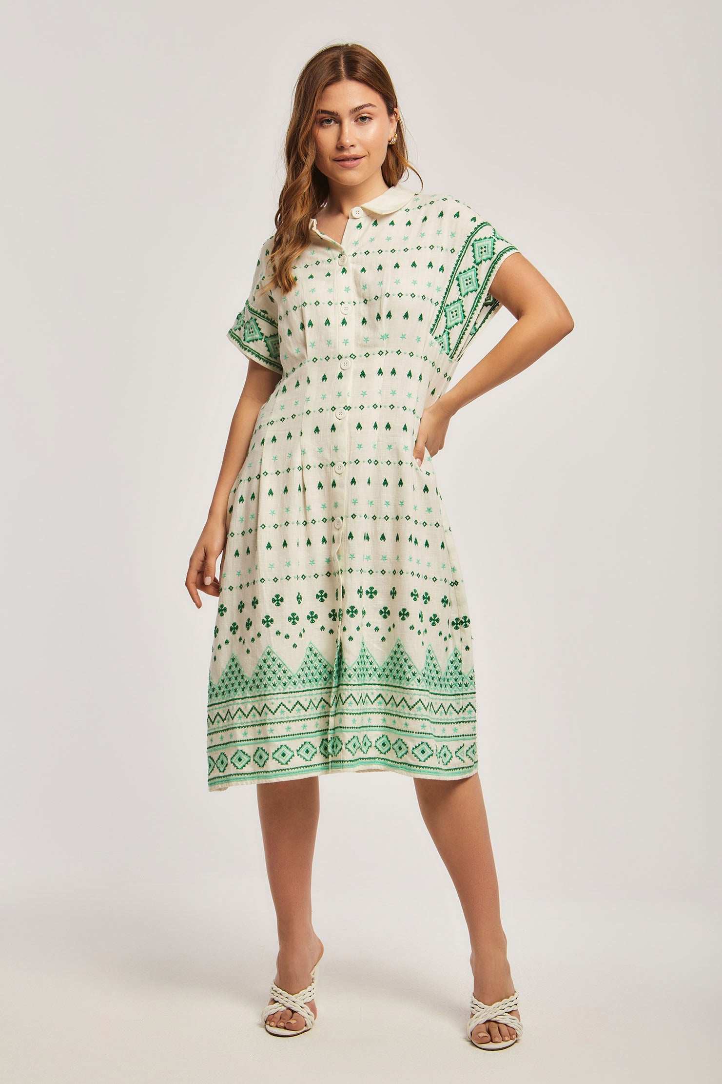 Women Regular Fit Dress - Multicolorcolor