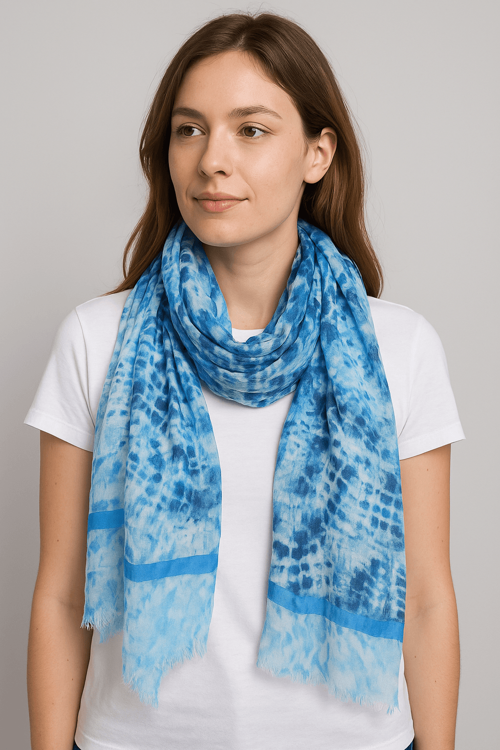 Women Scarf Printed Multicolor
