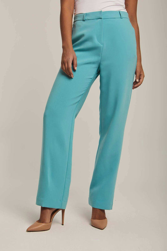 Women Regular Fit Pant - Blue