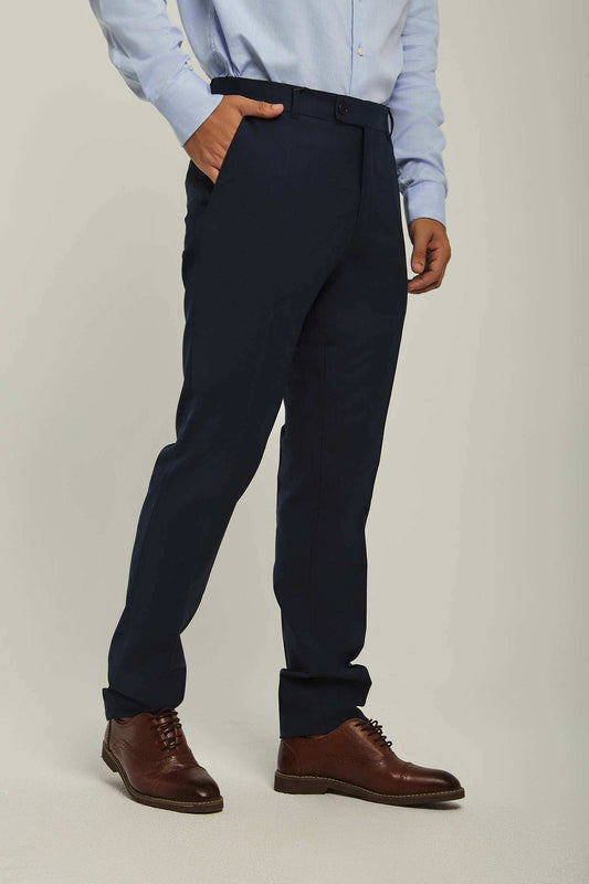 Men Regular Fit Pant - Blue