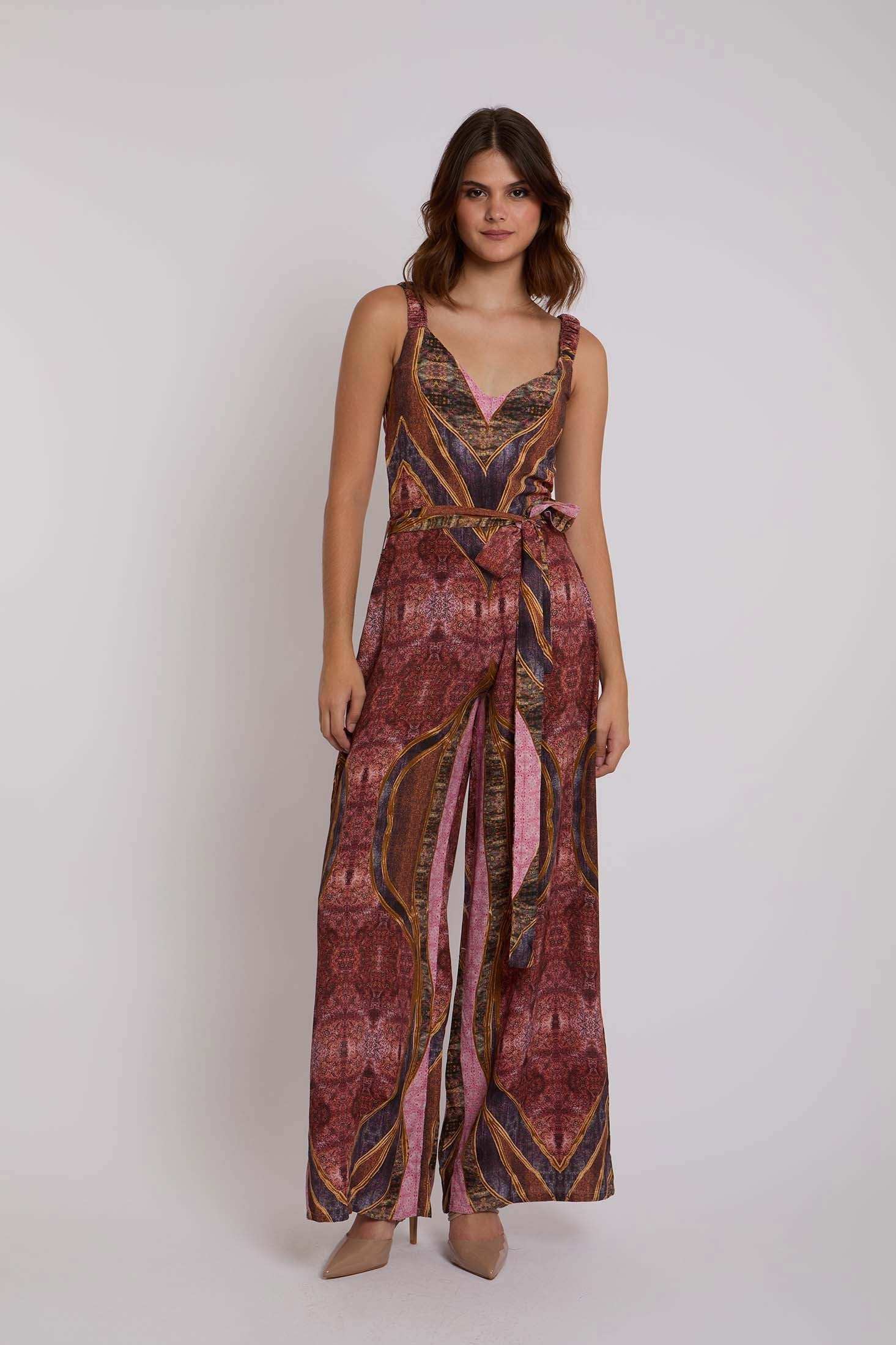 Women Regular Fit Jumpsuit - Multicolorcolor