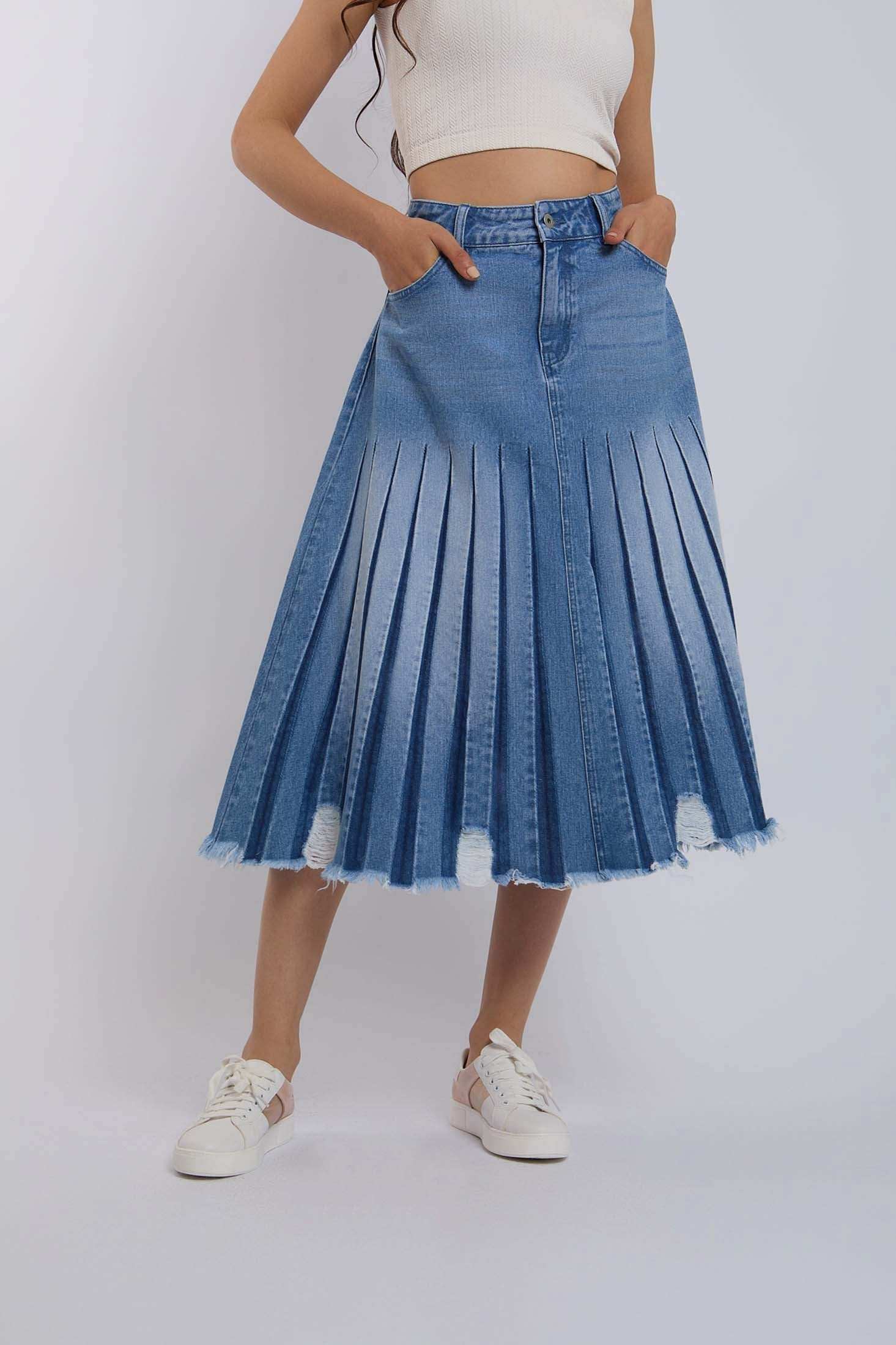 Women Regular Fit Skirt - Multicolorcolor