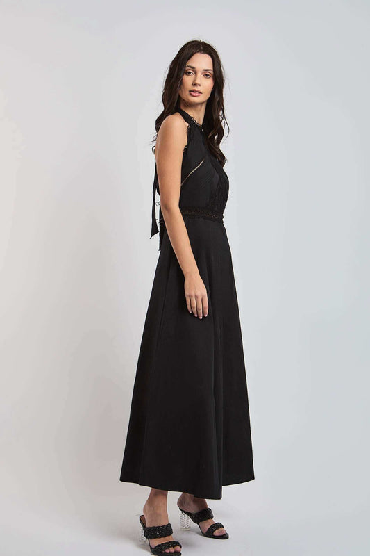 Women Regular Fit Dress - Black