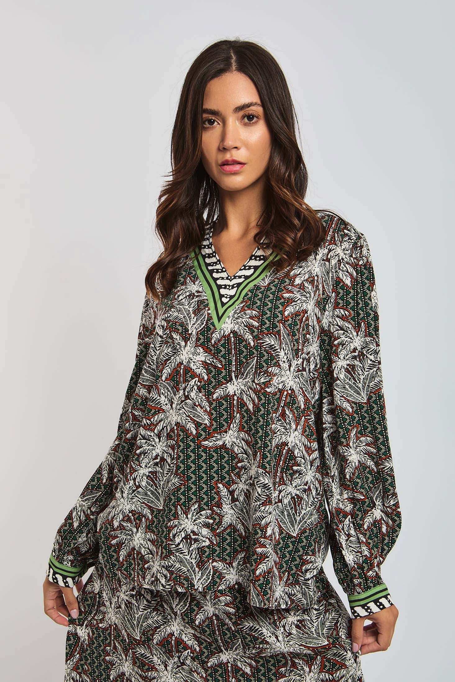 Women Regular Fit Blouse - Multicolorcolor