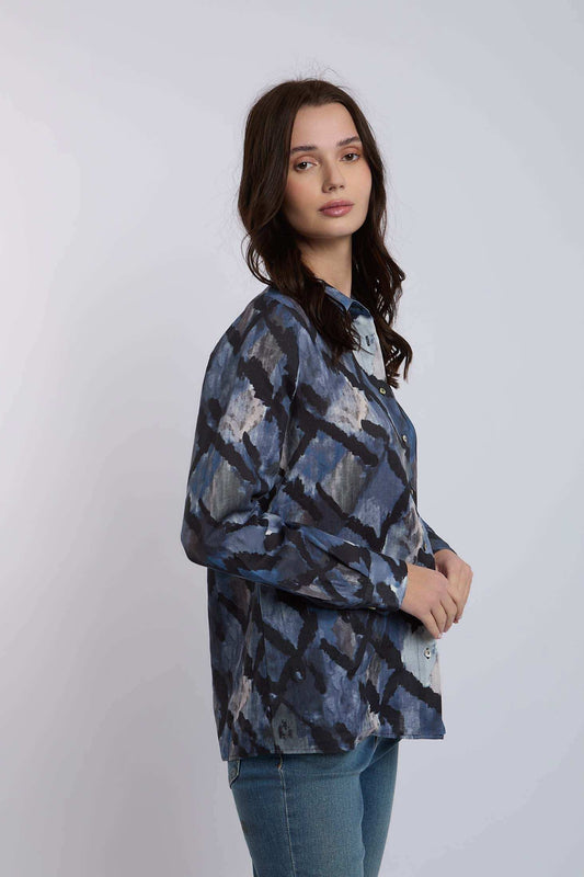 Women Regular Fit Blouse - Multicolorcolor