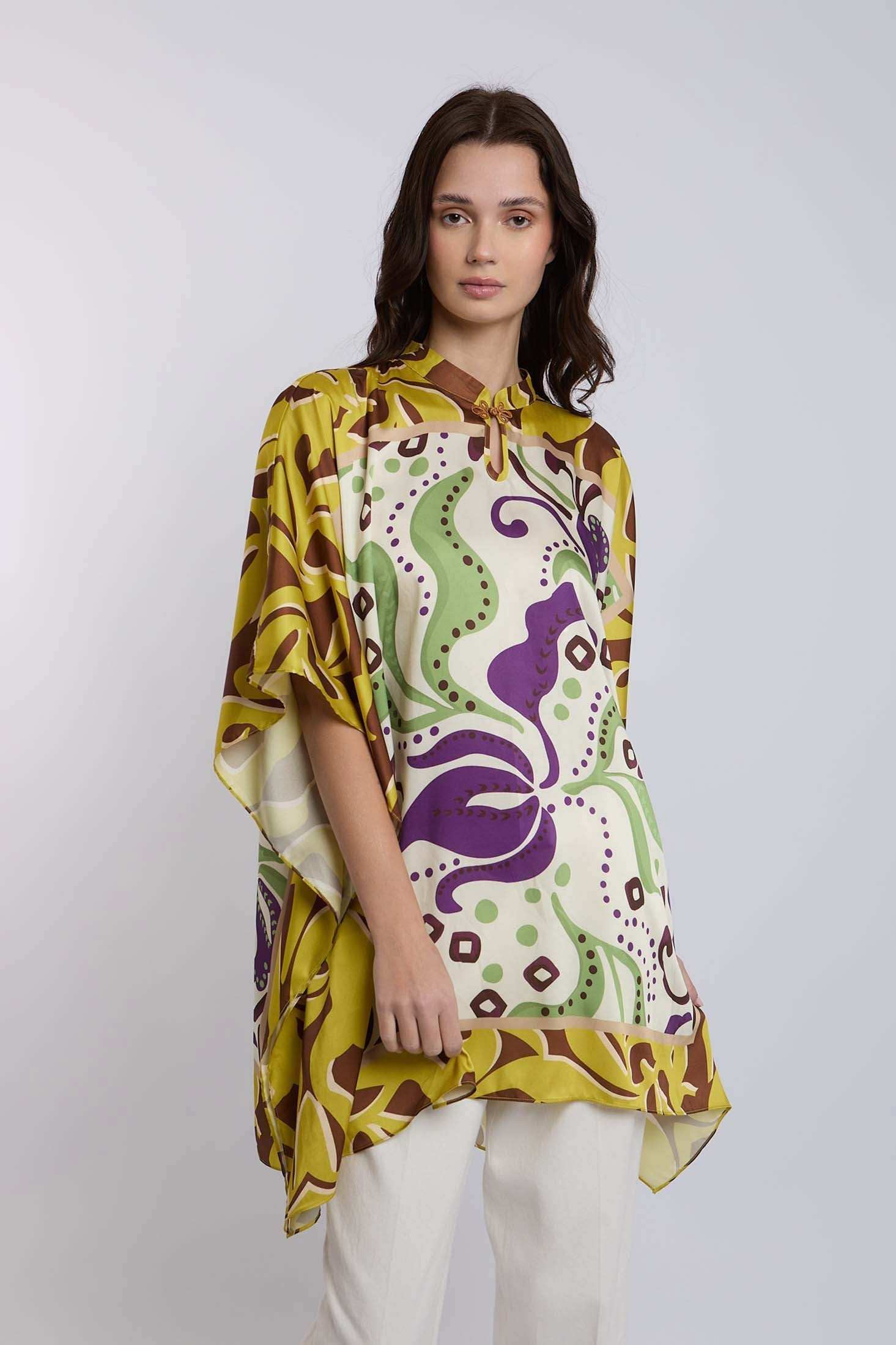 Women Regular Fit Kaftan - Multicolorcolor