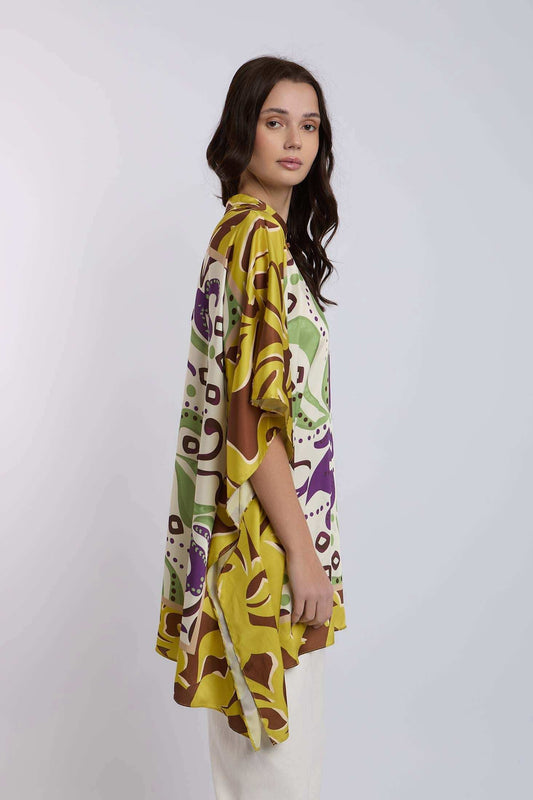 Women Regular Fit Kaftan - Multicolorcolor