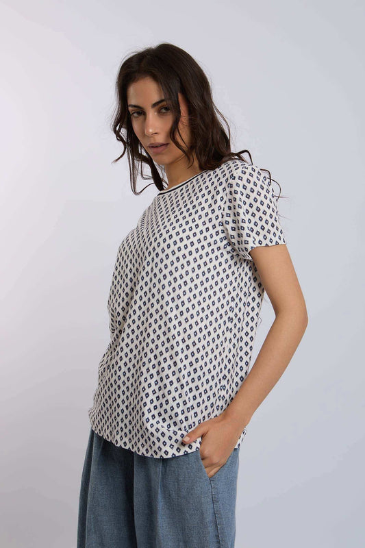 Women Regular Fit T-Shirt - Printed Multicolorcolor
