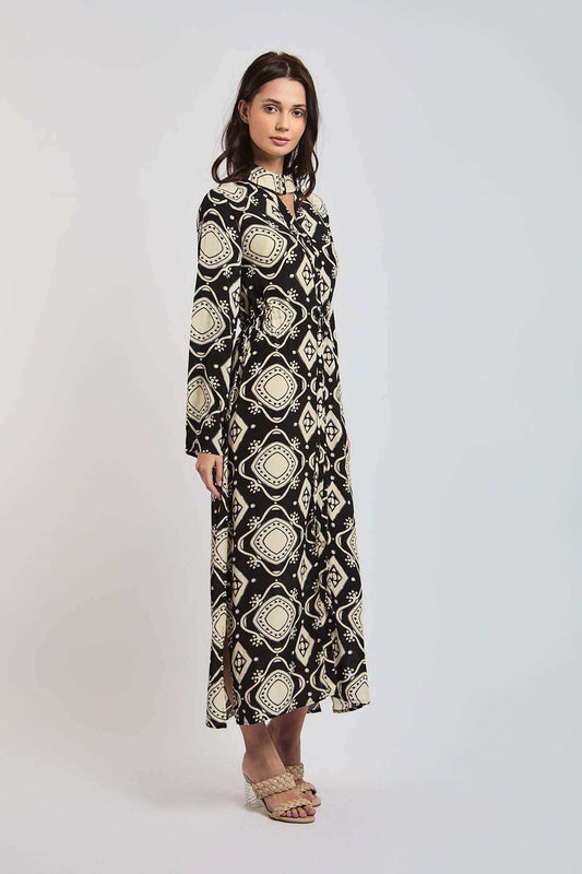 Women Regular Fit Dress - Multicolorcolor