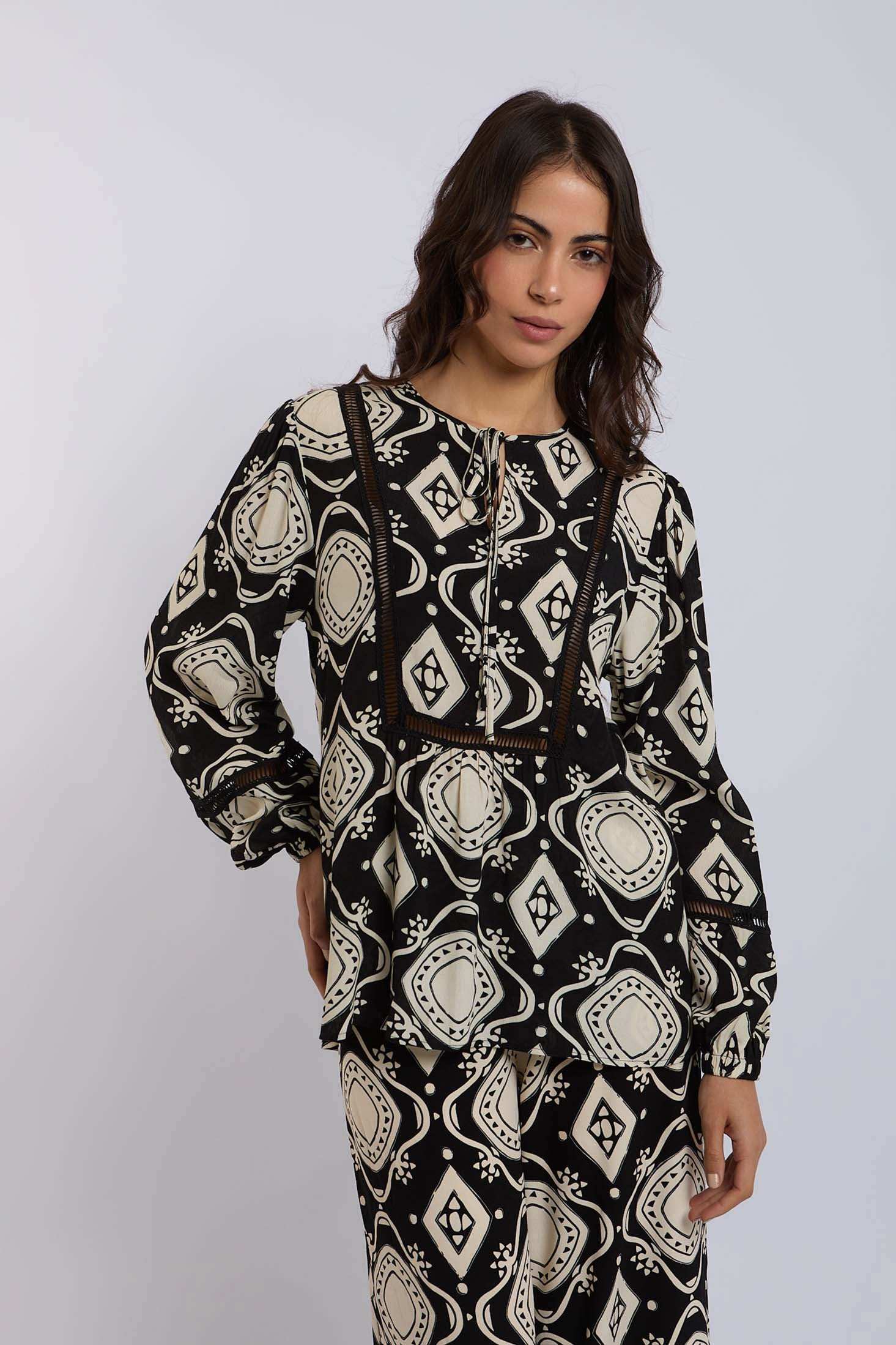 Women Regular Fit Blouse - Multicolorcolor