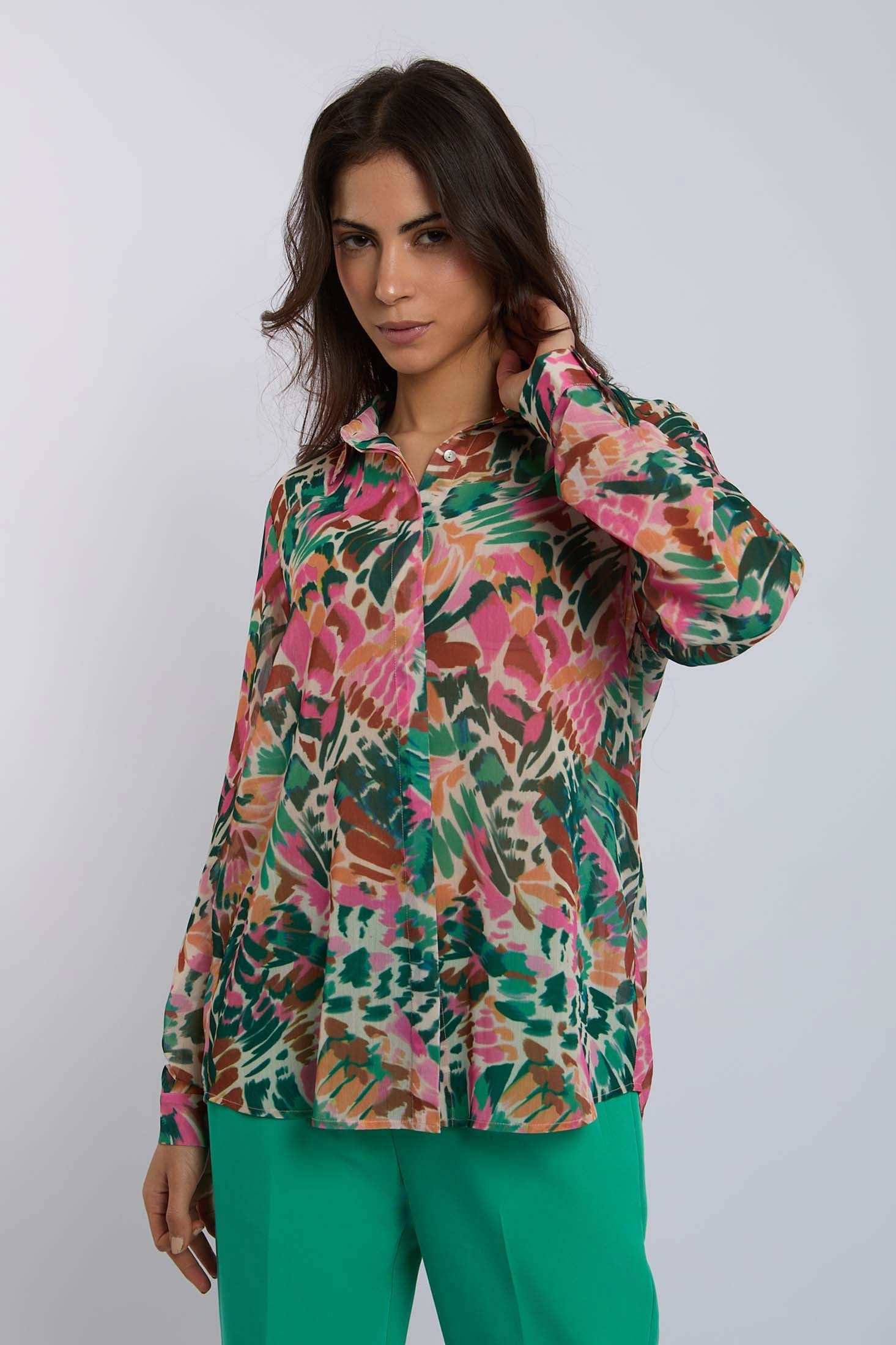 Women Regular Fit Blouse - Multicolorcolor