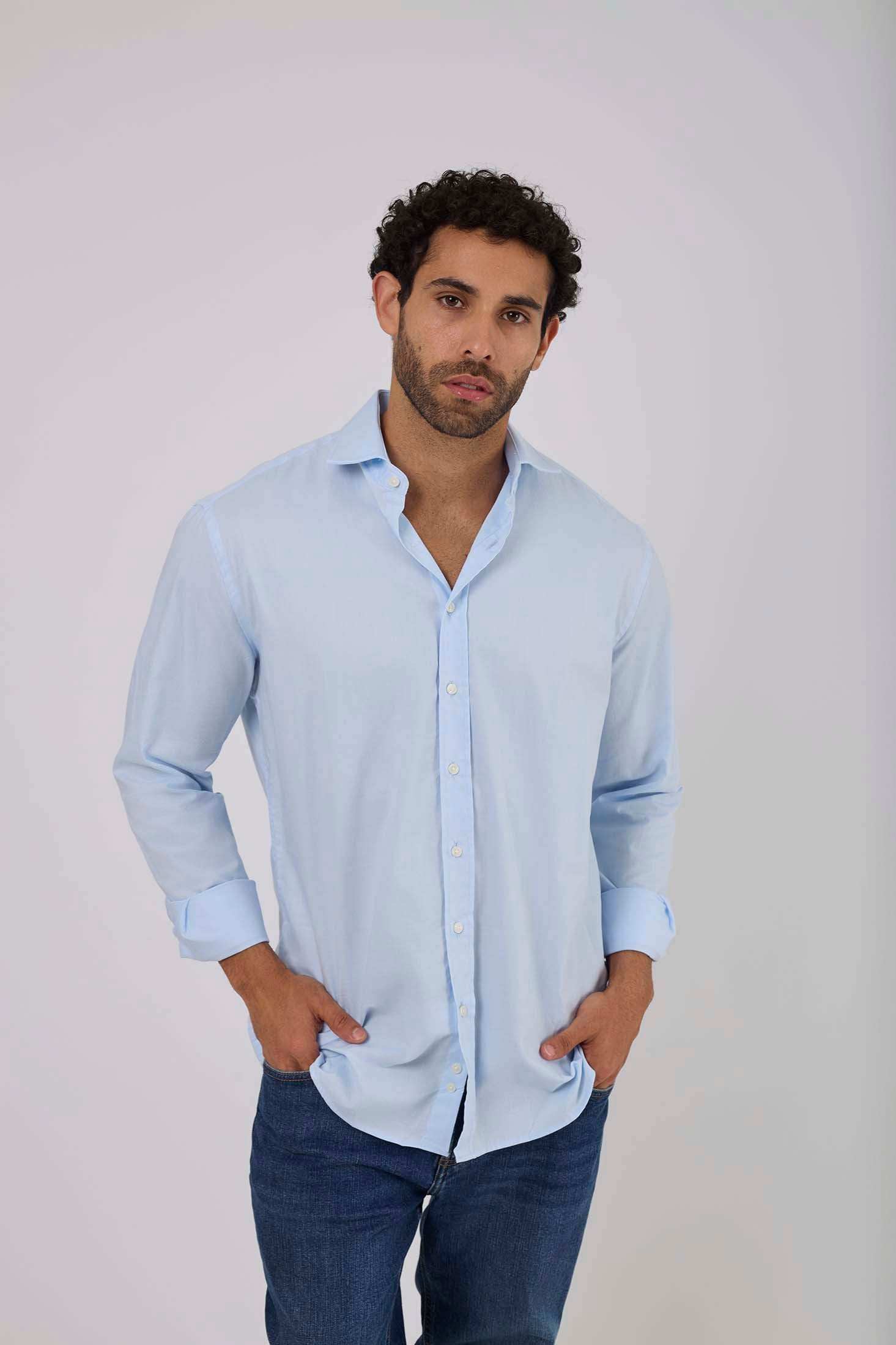 Men Regular Fit Shirt - Blue