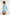 Dalydress men’s casual light blue button-up shirt with beige pants, white background