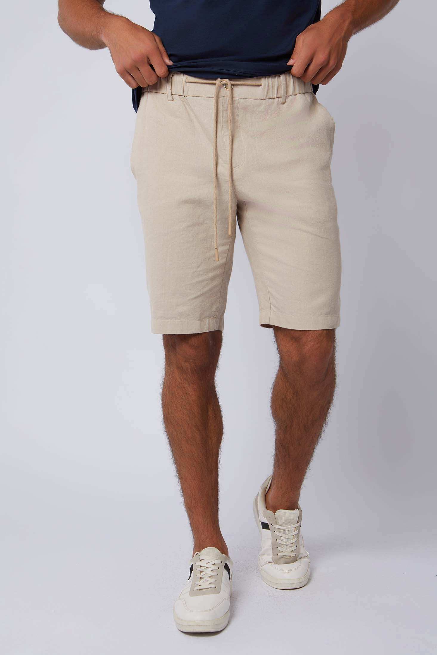 Men Regular Fit Shorts - Brown