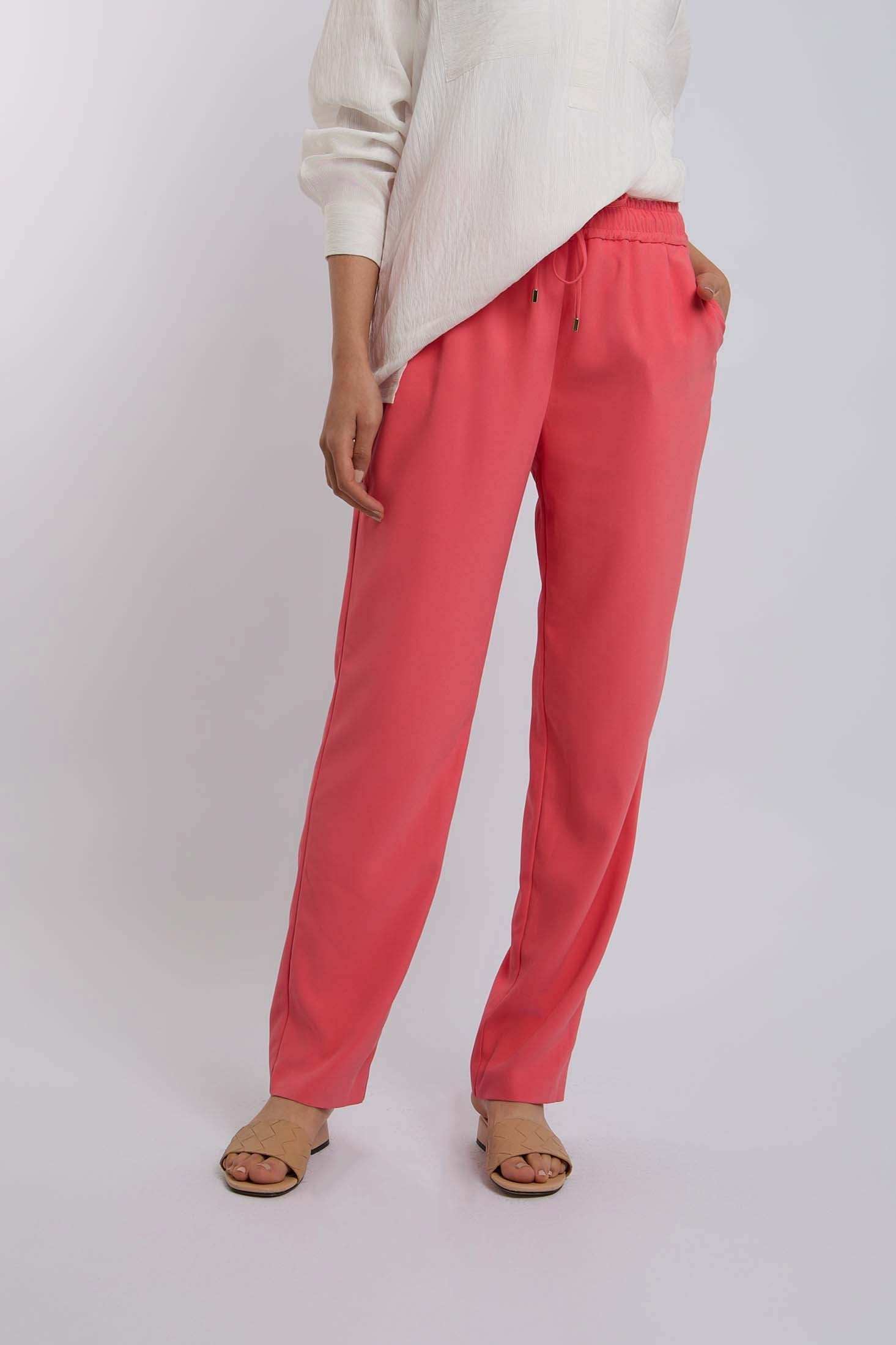 Women Regular Fit Pant - Pink
