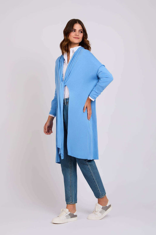 Women Regular Fit Cardigan - Blue Depths