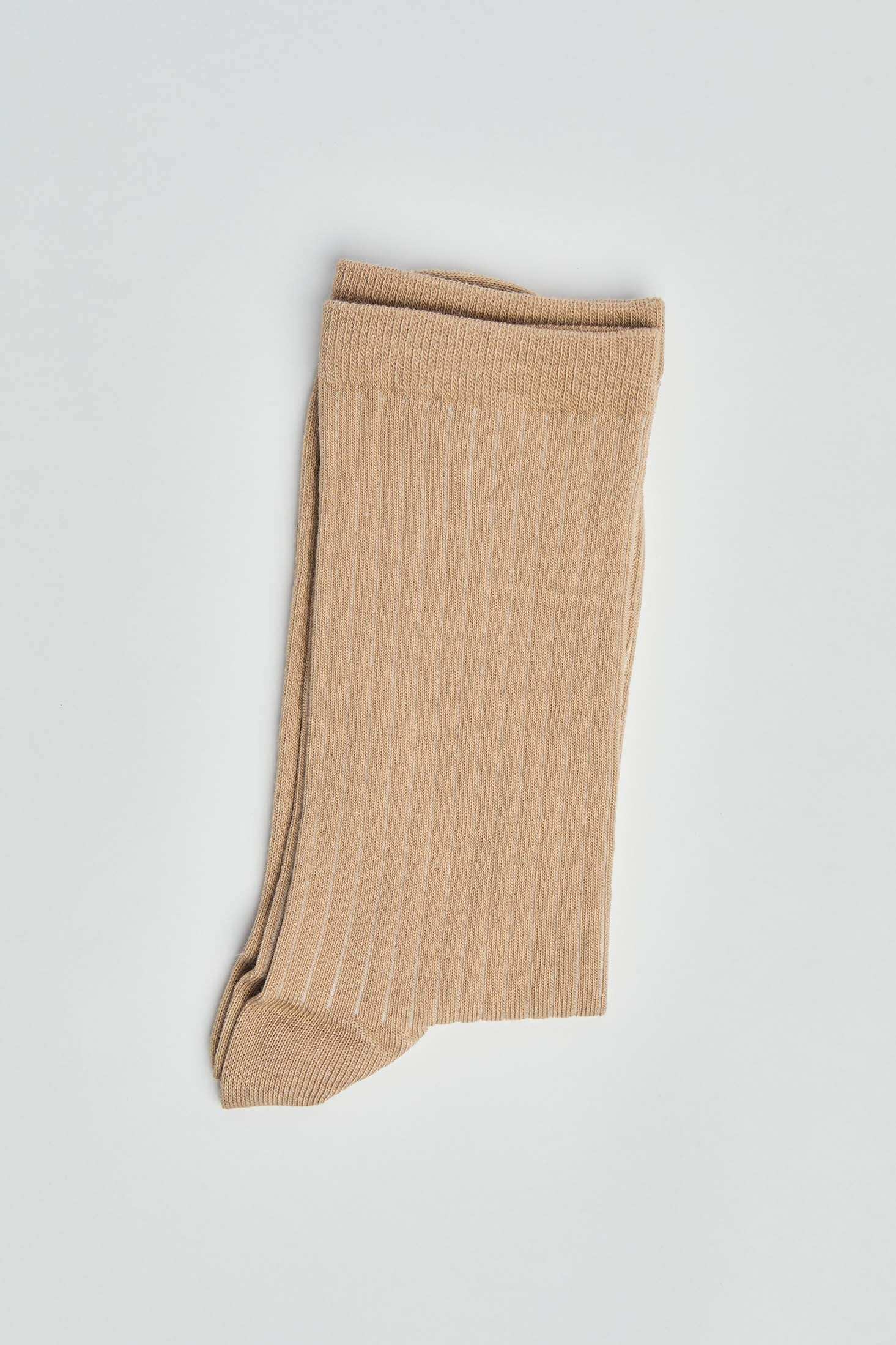 Classic Ribbed Socks with Soft Stretch
