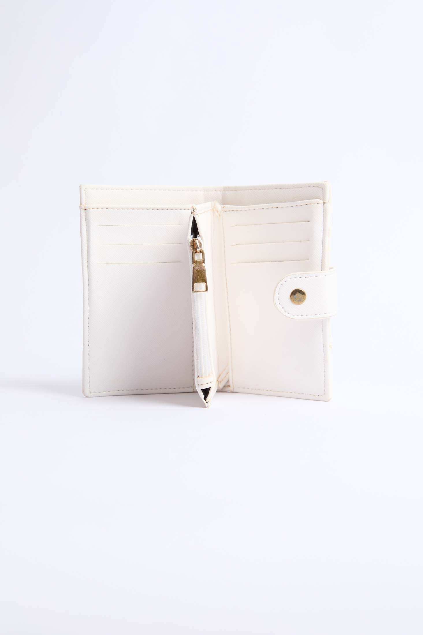 Women Wallet - White