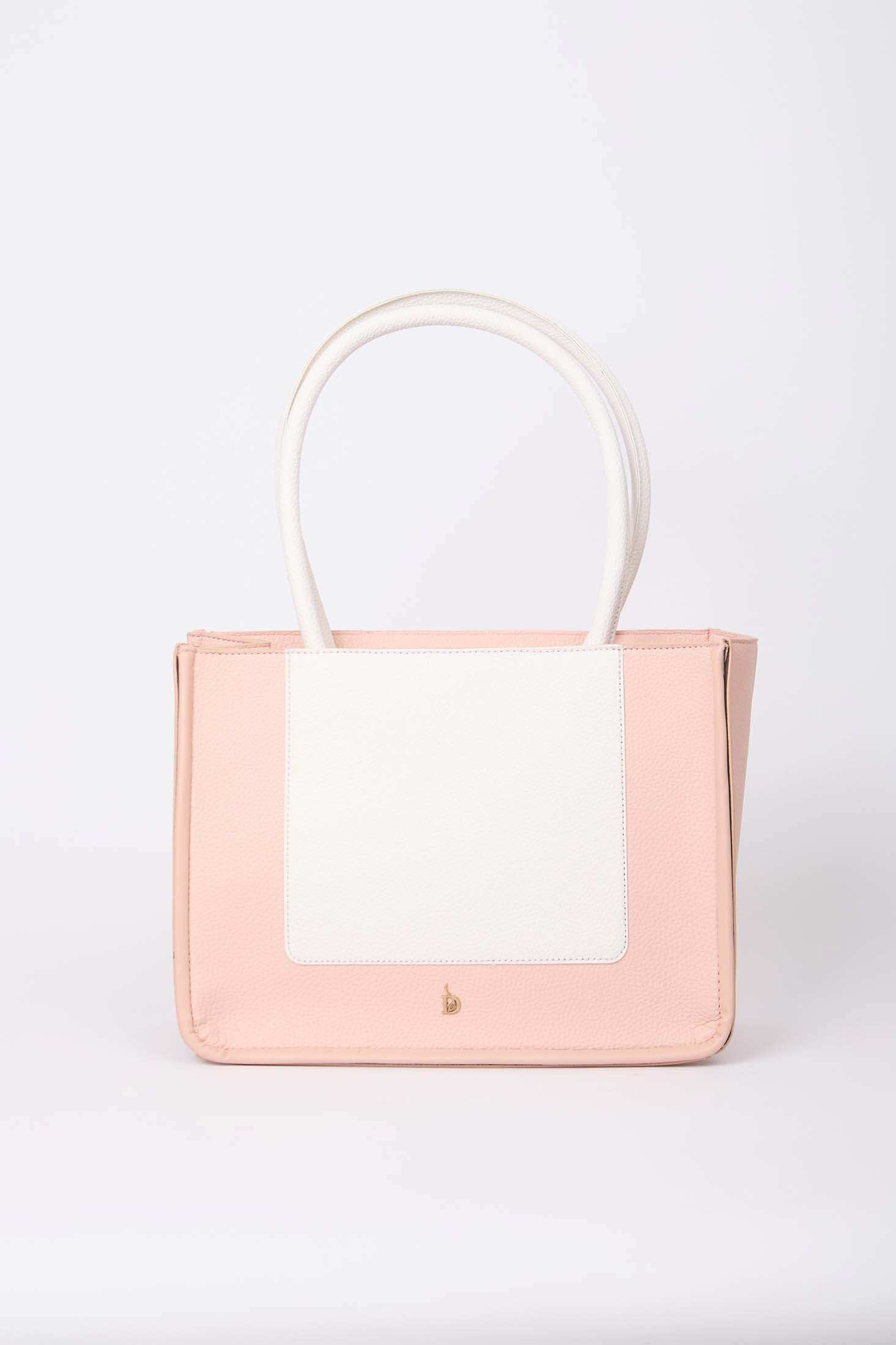 Women Bag - Peach Multicolorcolor