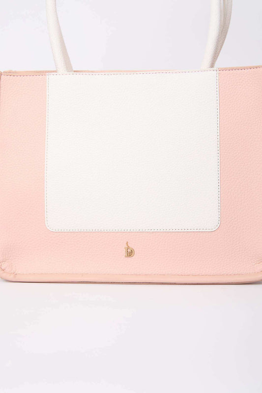 Women Bag - Peach Multicolorcolor