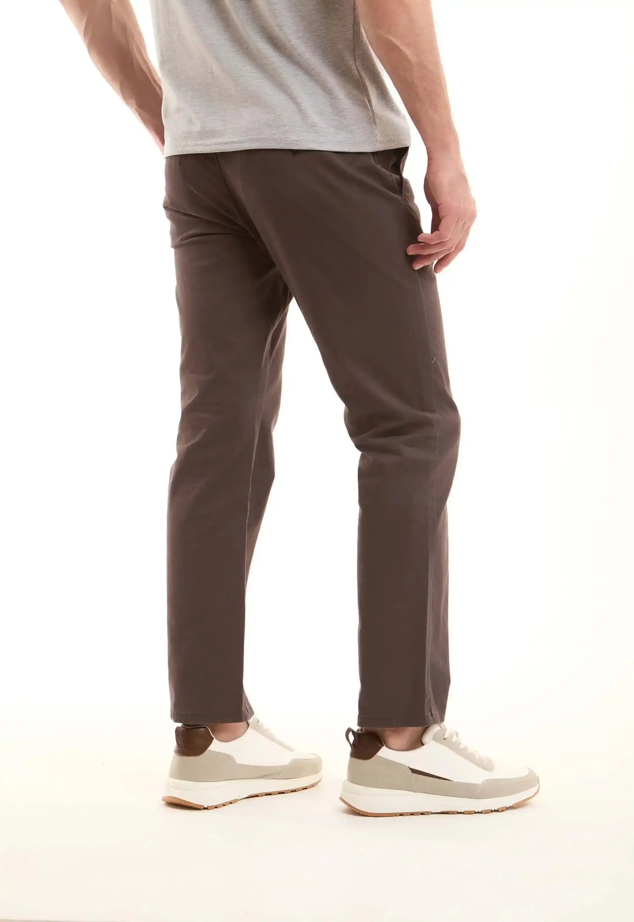 Tapered Cotton Pants