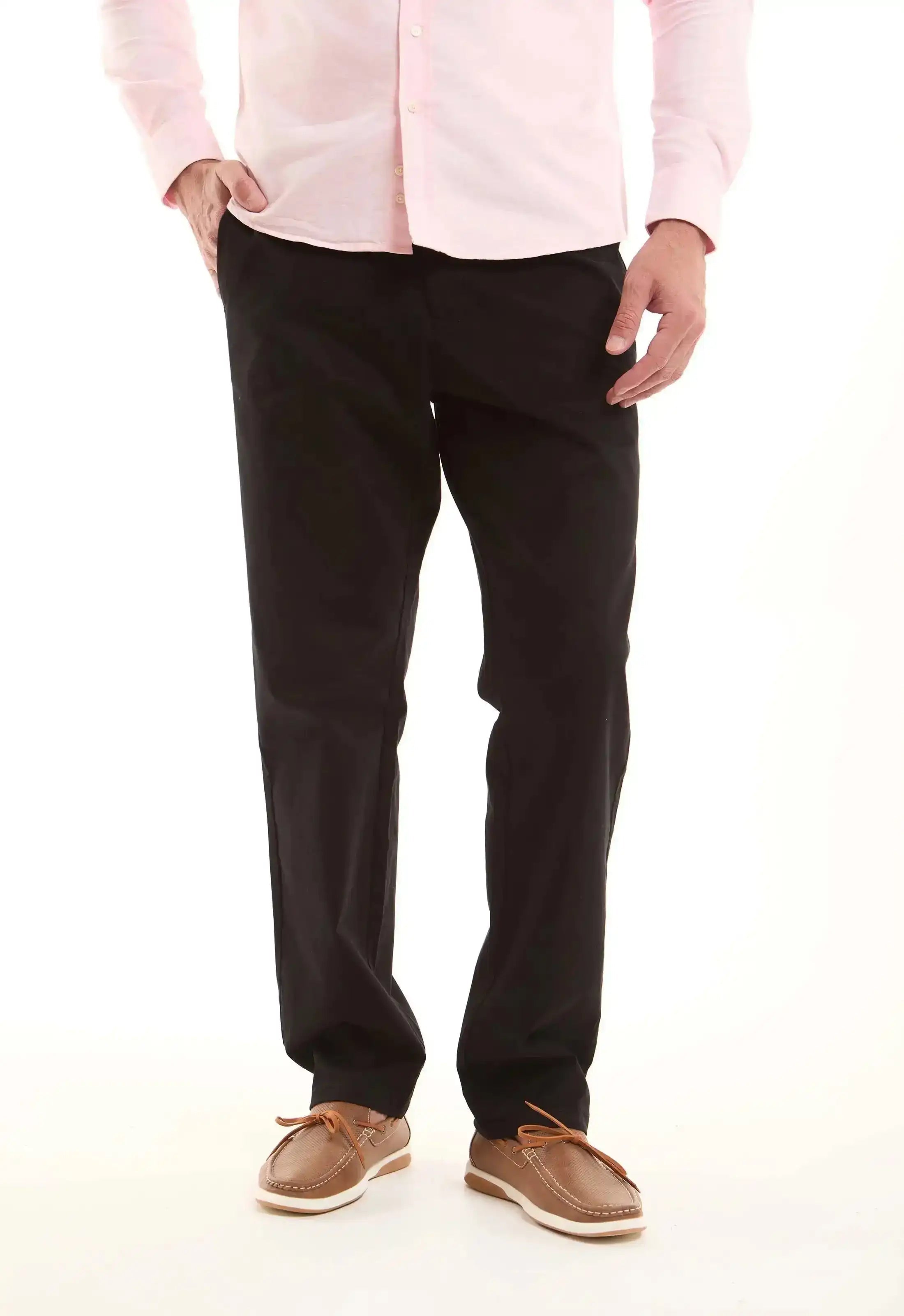 Tapered Cotton Pants