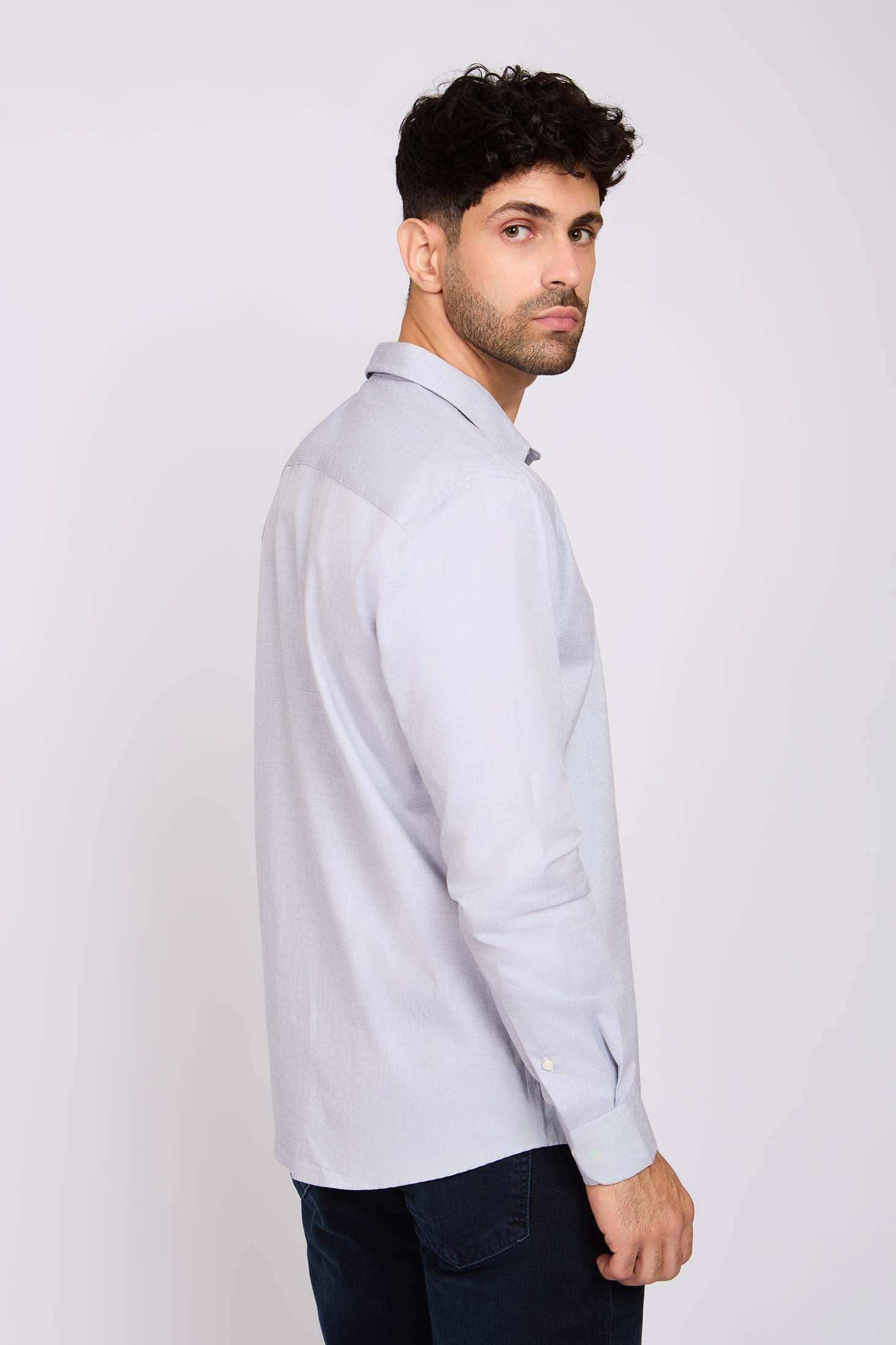 Men Regular Fit Shirt Navy
