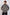 Men Regular Fit Jacket Dark Grey