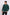 Men Pullover Mock Neck Zipper Cable Green