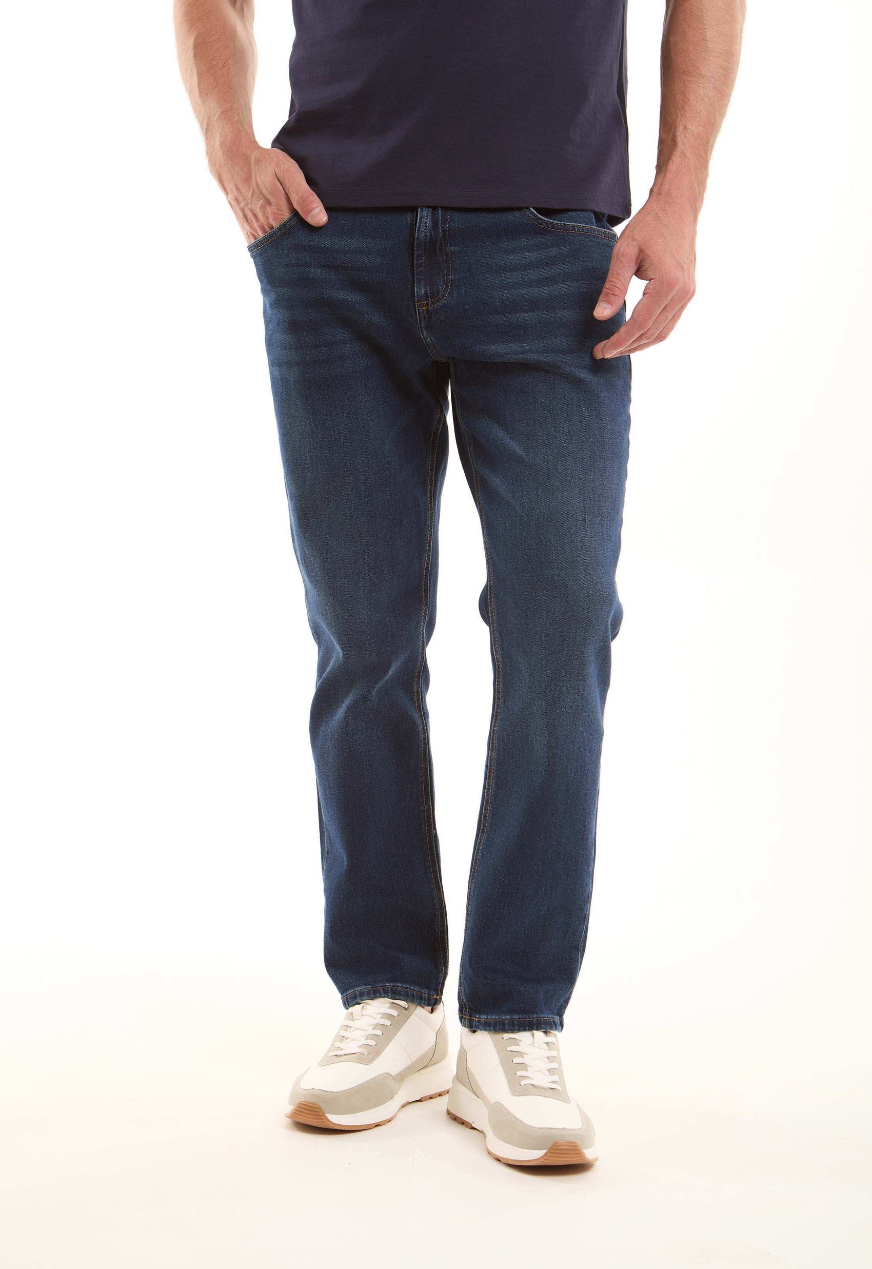 Classic Straight-Fit Jeans