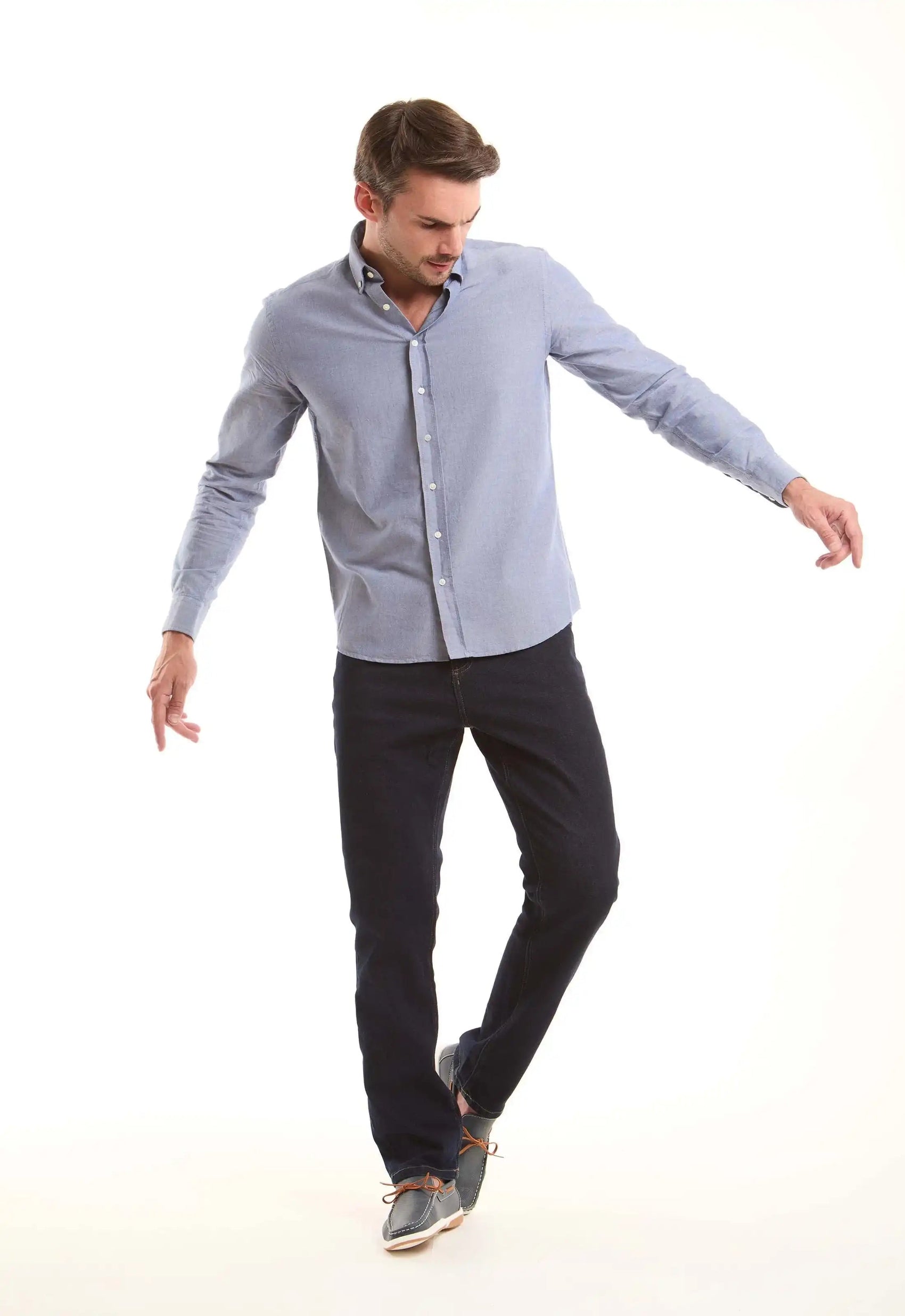 Classic Straight-Fit Jeans