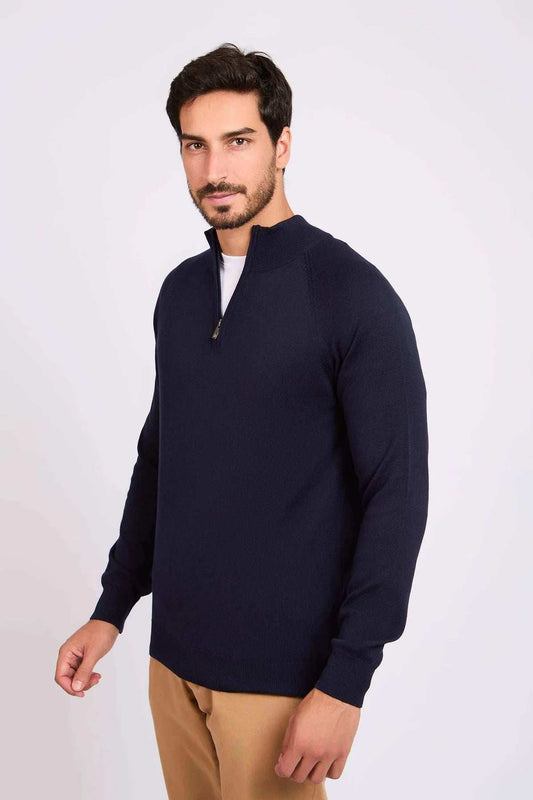 Men Regular Fit Pullover + Pant Bundle