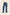 Blue Wide-Leg Denim Jeans
