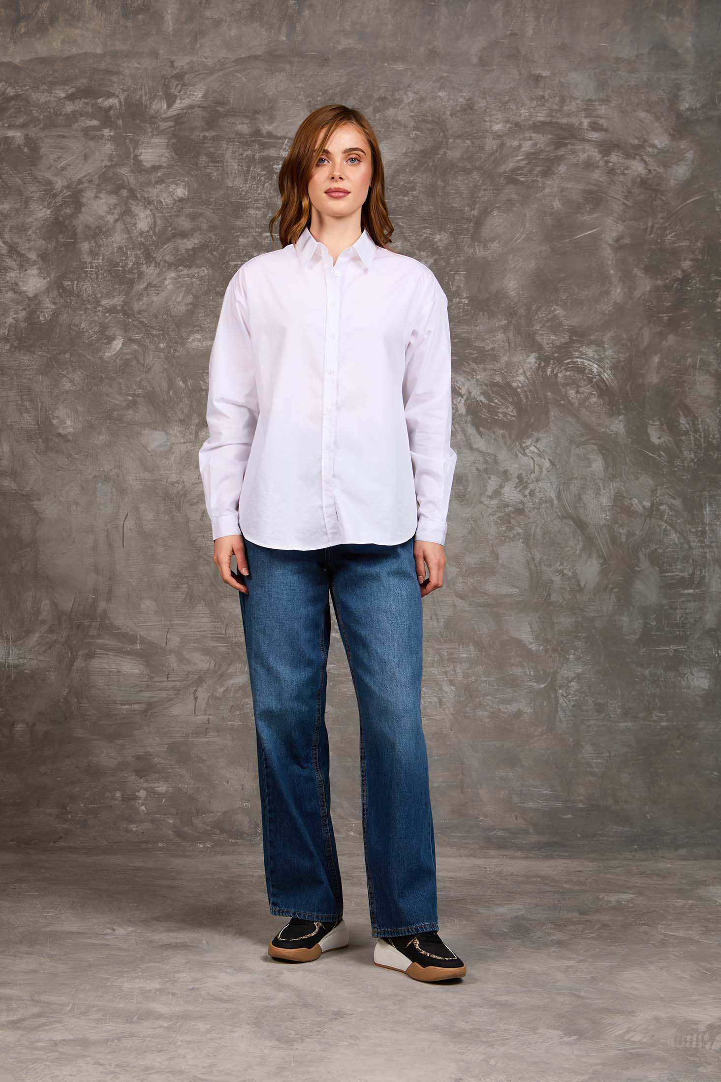 Classic Cotton Button-Down Shirt