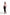 Tailored High-Waist Polyester Pants