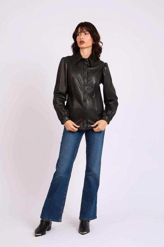 Women Regular Fit Blouse Black