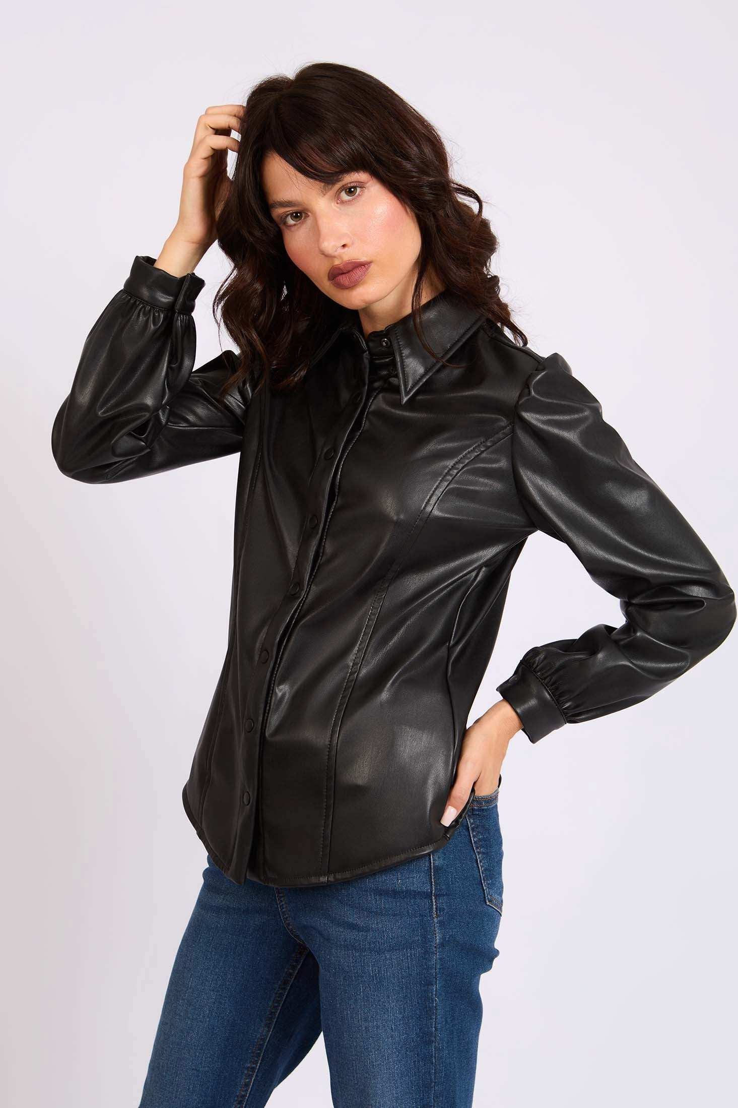 Women Regular Fit Blouse Black