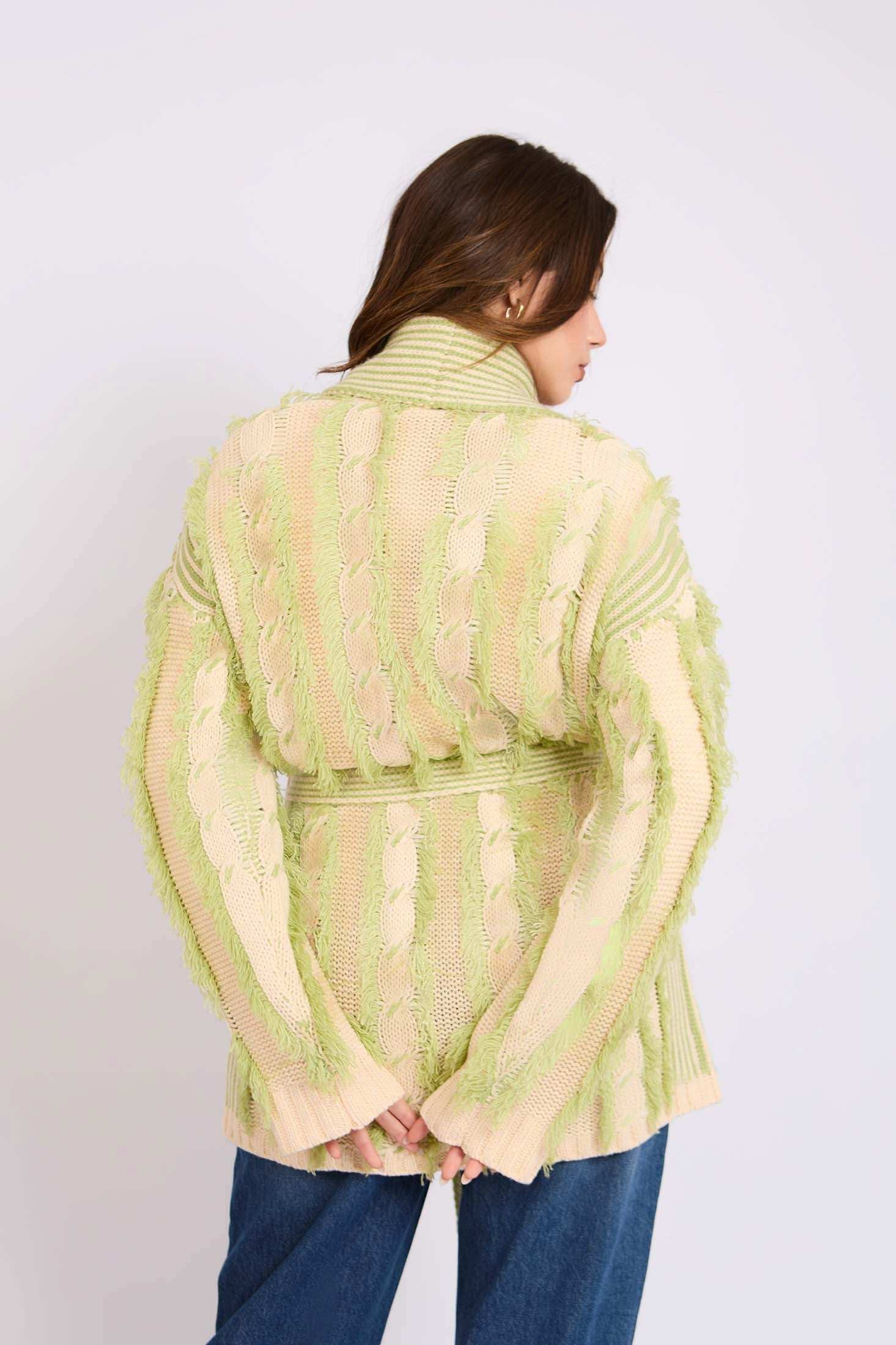 Women Regular Fit Cardigan Brown