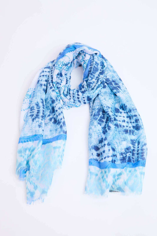 Women Scarf Printed Multicolor