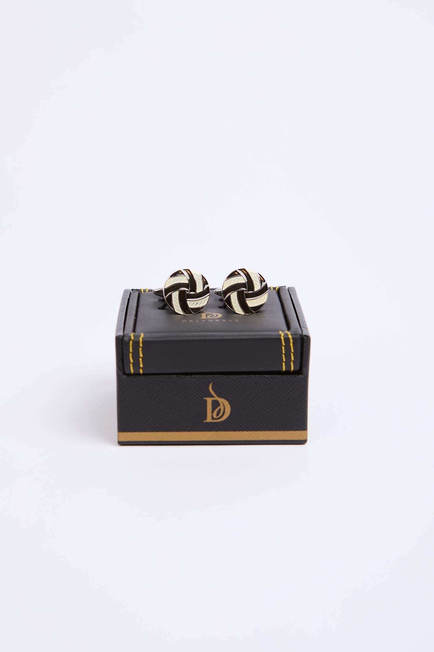 Men Regular Fit Cufflink  Multicolor