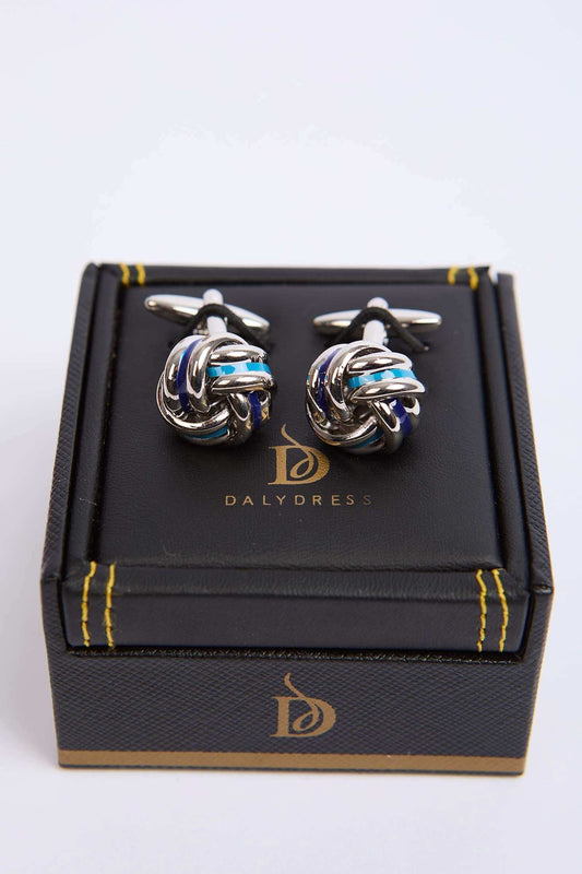 Men Regular Fit Cufflink  Multicolor