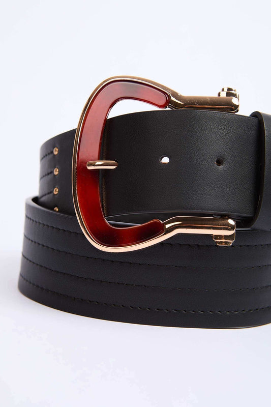 Women Belt Black