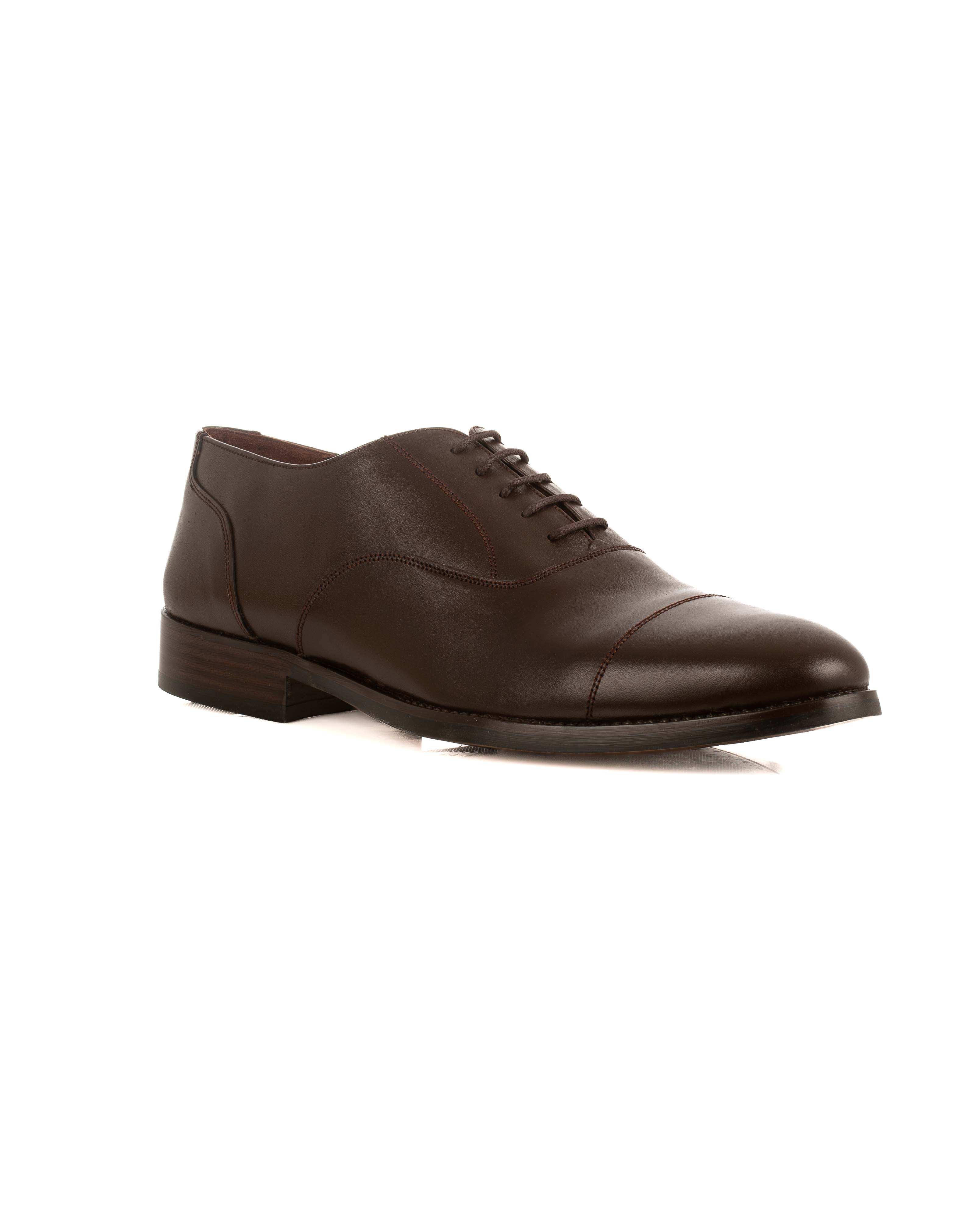 Luxury Leather Lace-Up Classic Shoes