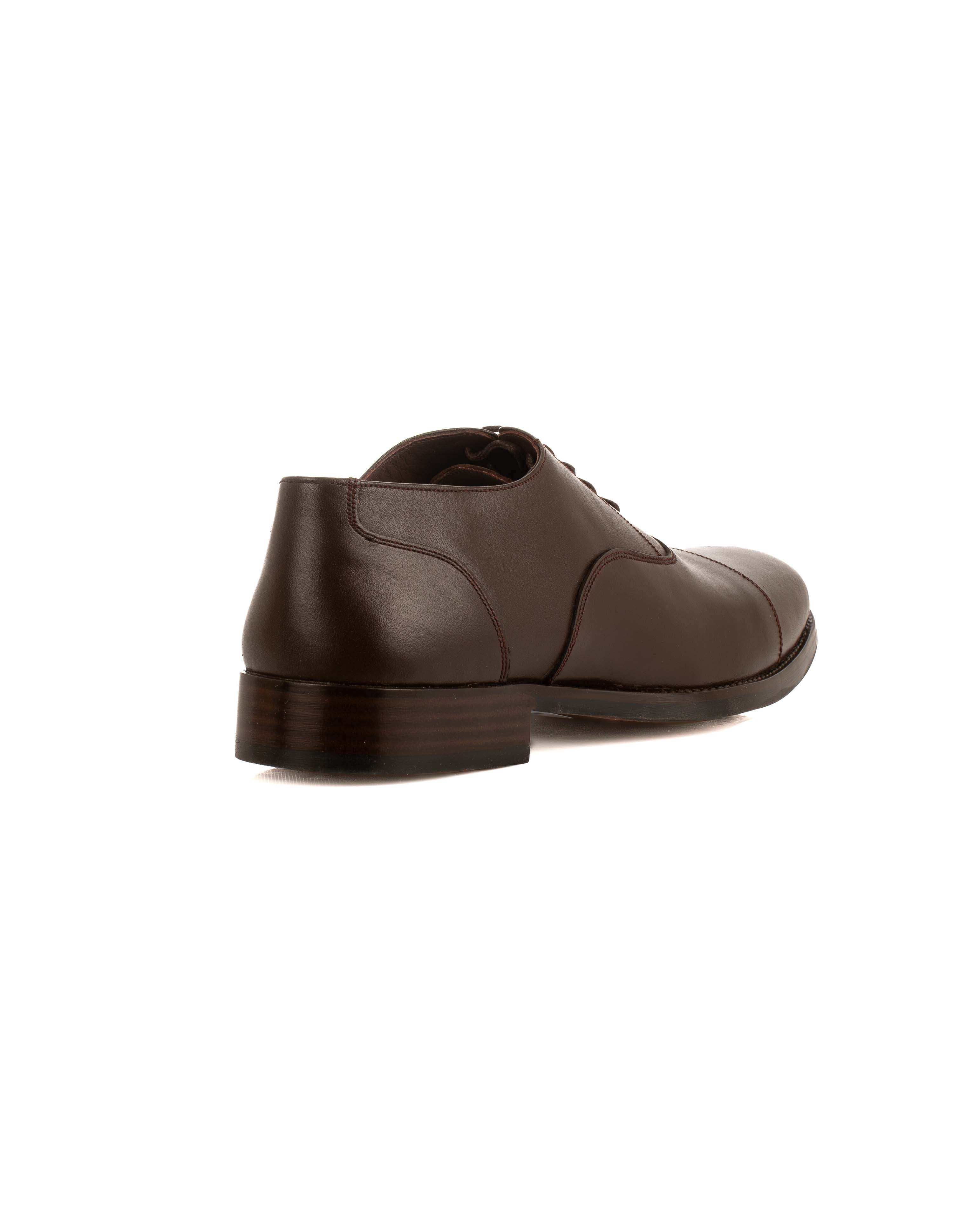 Luxury Leather Lace-Up Classic Shoes