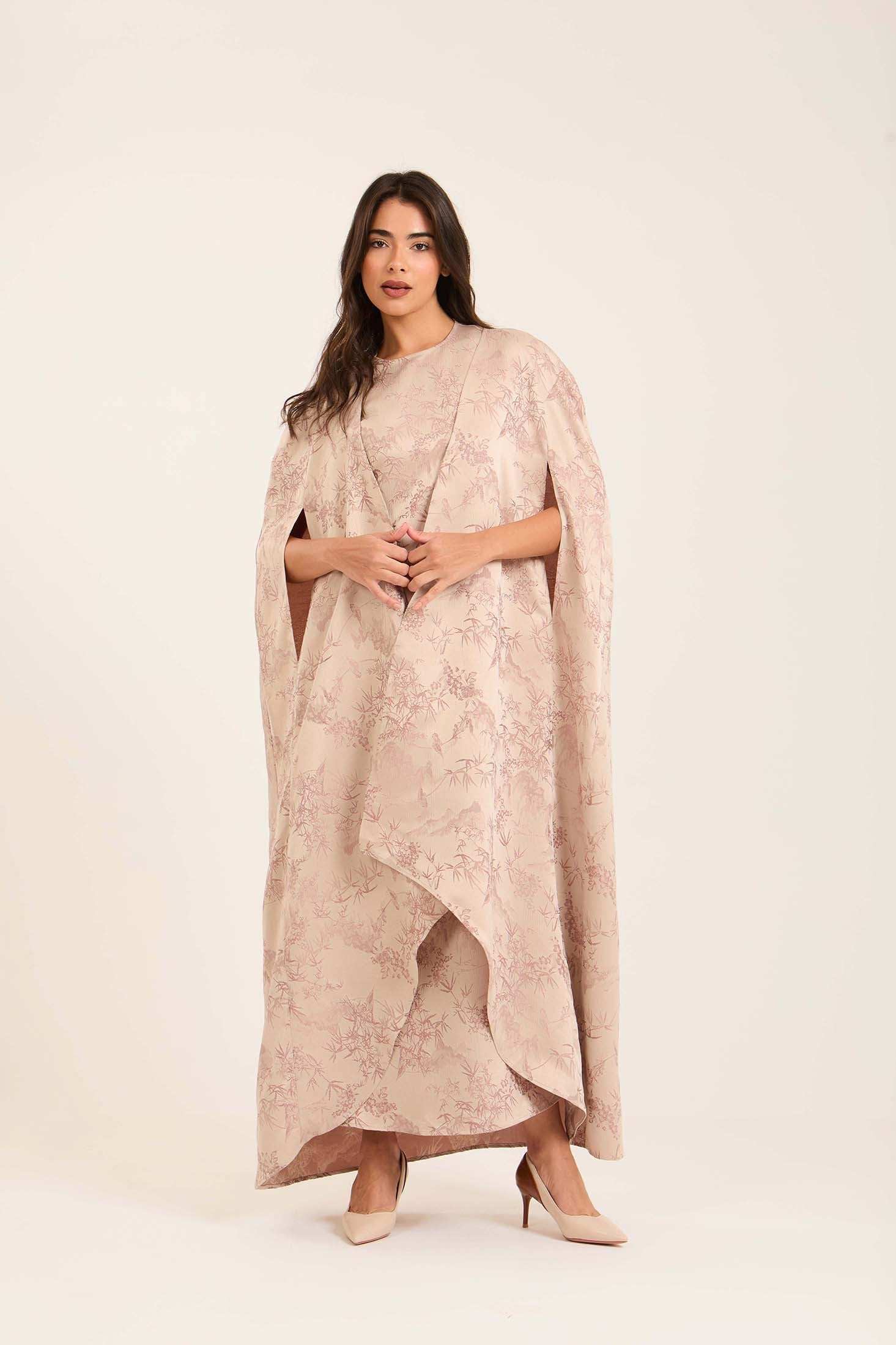 Elegant Patterned Comfy Kaftan Set