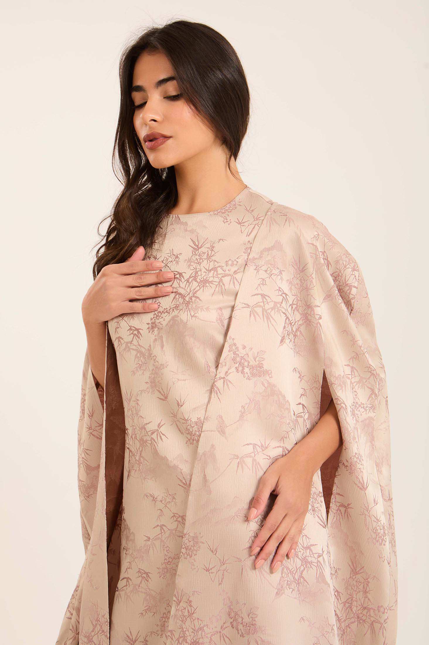 Elegant Patterned Comfy Kaftan Set