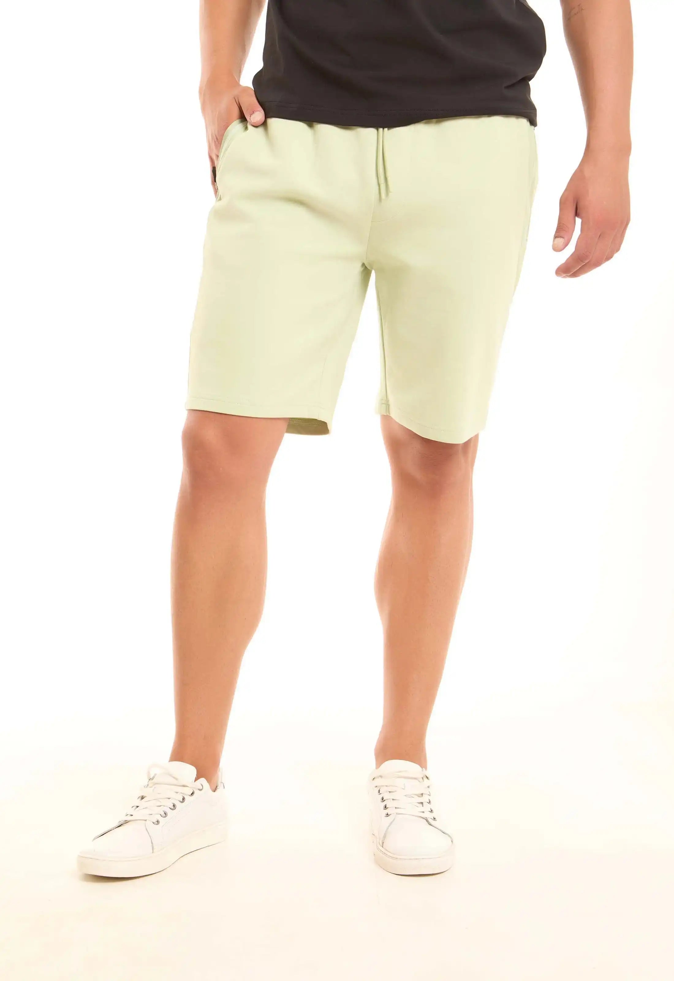 Solid Regular Fit Comfy Shorts